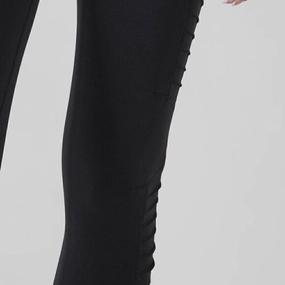 Athleta Delancey Moto Tight Black XS - Picture 3 of 12